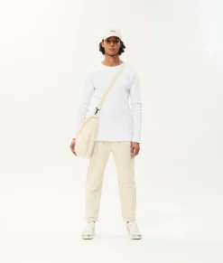 10DAYS Longsleeves^Alex Rib Jersey Tee white