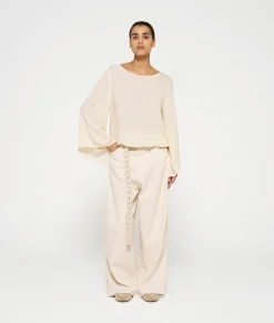 10DAYS Blusen^Flowy Blouse light natural