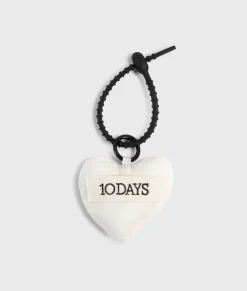 10DAYS Sonstige Accessoires^Heart Keychain ecru