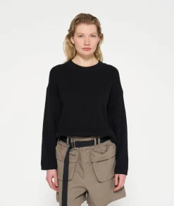 10DAYS Pullover^Knit Sweater black