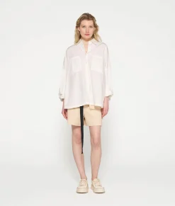 10DAYS Blusen^Oversized Shirt ecru