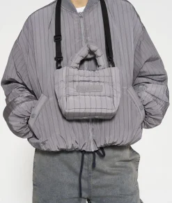10DAYS Taschen^Padded Bag Pinstripe graphite