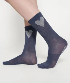 10DAYS Unterwäsche|Socken^Socks Lurex Heart true blue