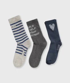 10DAYS Unterwäsche|Socken^Socks 3-pack true blue