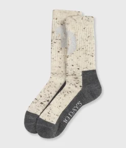 10DAYS Unterwäsche|Socken^Socks Snow Melee soft white melee