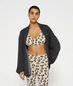 10DAYS Unterwäsche^Sporty Bra Leopard oyster