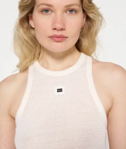 10DAYS Tops^Tank Top Mesh ecru