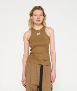 10DAYS Tops^Tank Top Rib cedar brown