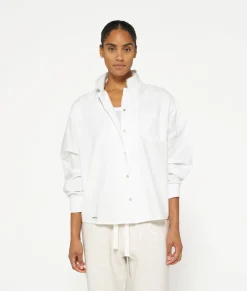 10DAYS Blusen^THE PIQUE SHIRT white