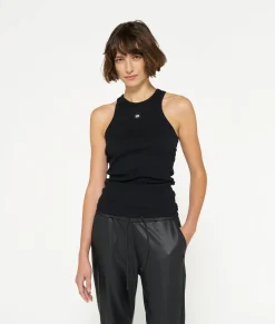 10DAYS Tops^THE TANK TOP black