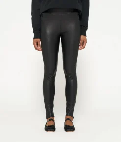 10DAYS Leggings^THE ZIPPER LEGGINGS black
