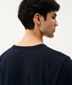 10DAYS T-Shirts^Vince Cotton Tee dark blue