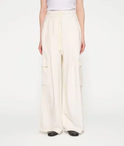10DAYS Hosen^Wide Leg Cargo Pants light natural