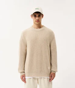 10DAYS Sweatshirts^Wolf Knitted Jumper oat