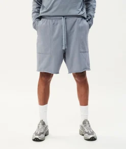10DAYS Hosen^Xem Fleece Shorts la blue