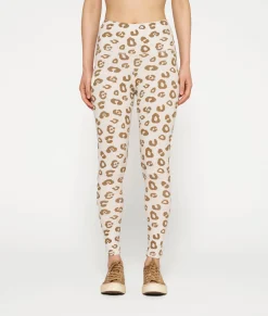 10DAYS Leggings^Yoga Leggings Leopard soft white melee